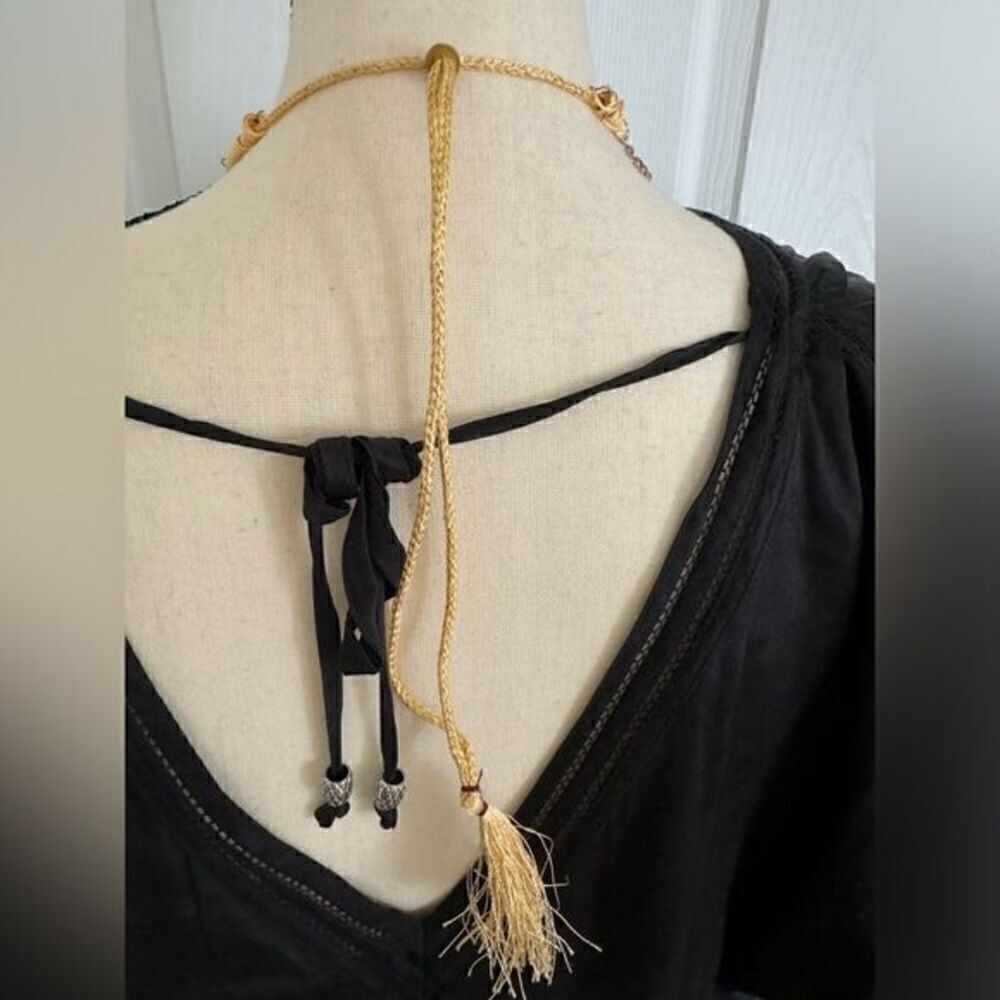 PAKISTANI INDIAN BRIDAL FORMAL LONG LAYERED NECKLACE MALA - Picture 9 of 9